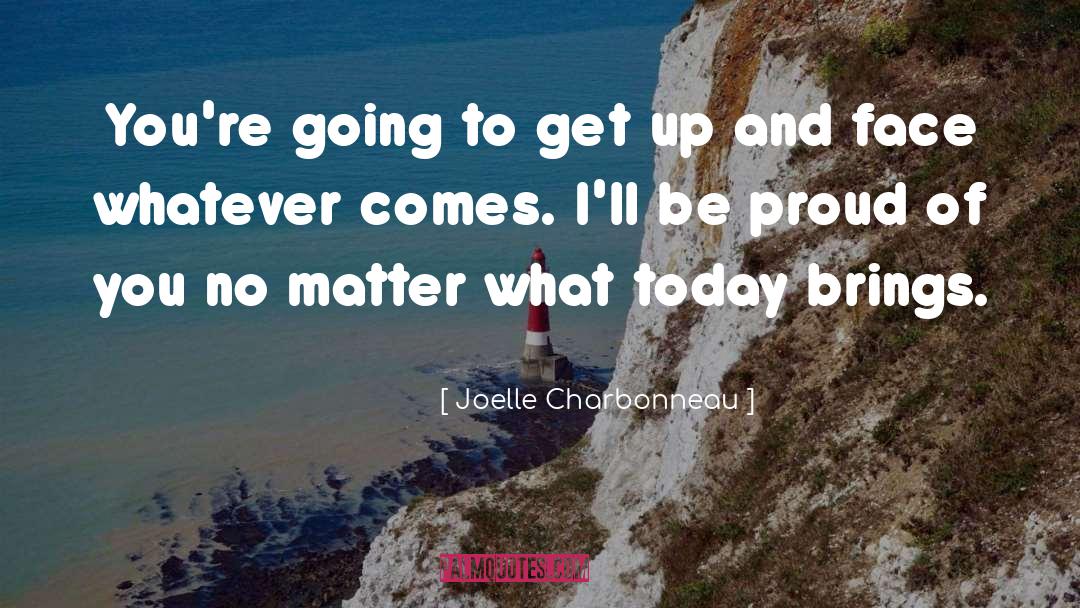 Get Up And Go quotes by Joelle Charbonneau