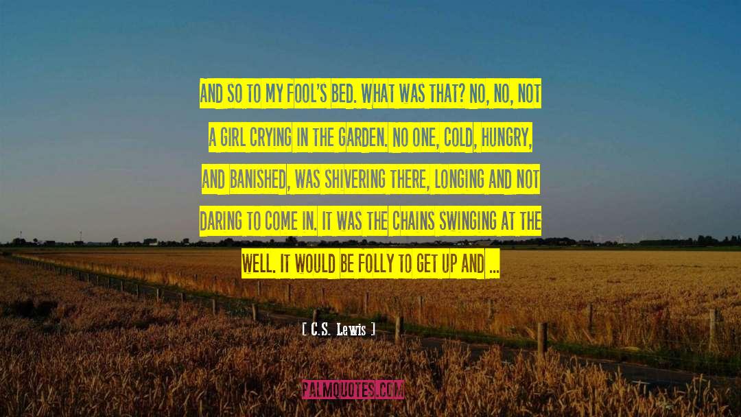 Get Up And Go quotes by C.S. Lewis