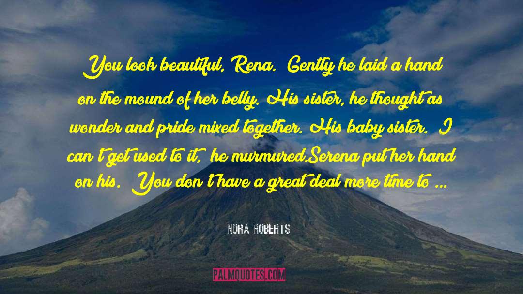 Get Used To It quotes by Nora Roberts