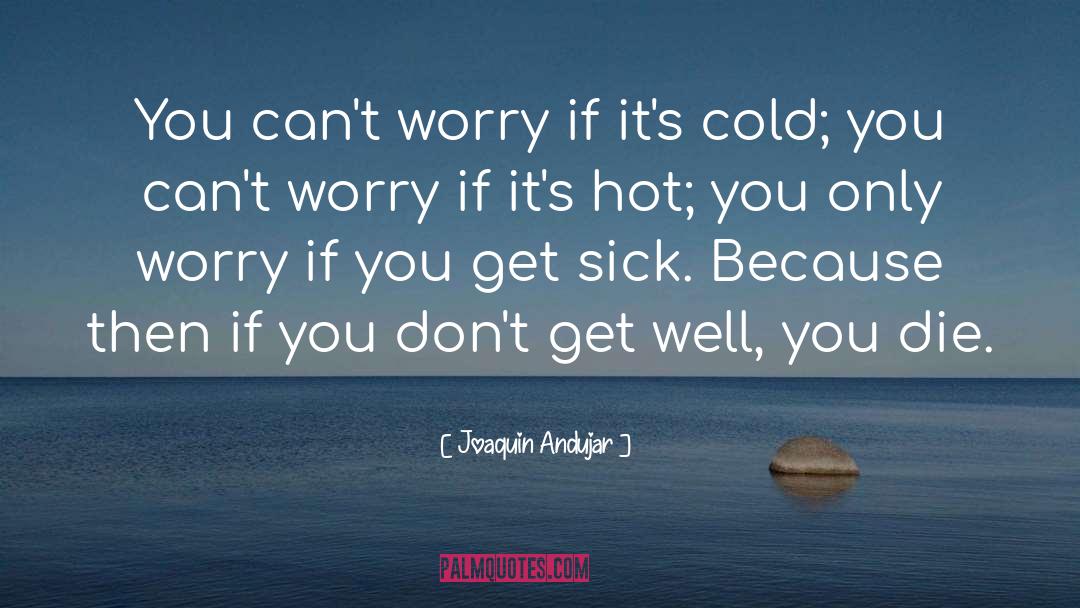 Get Well quotes by Joaquin Andujar