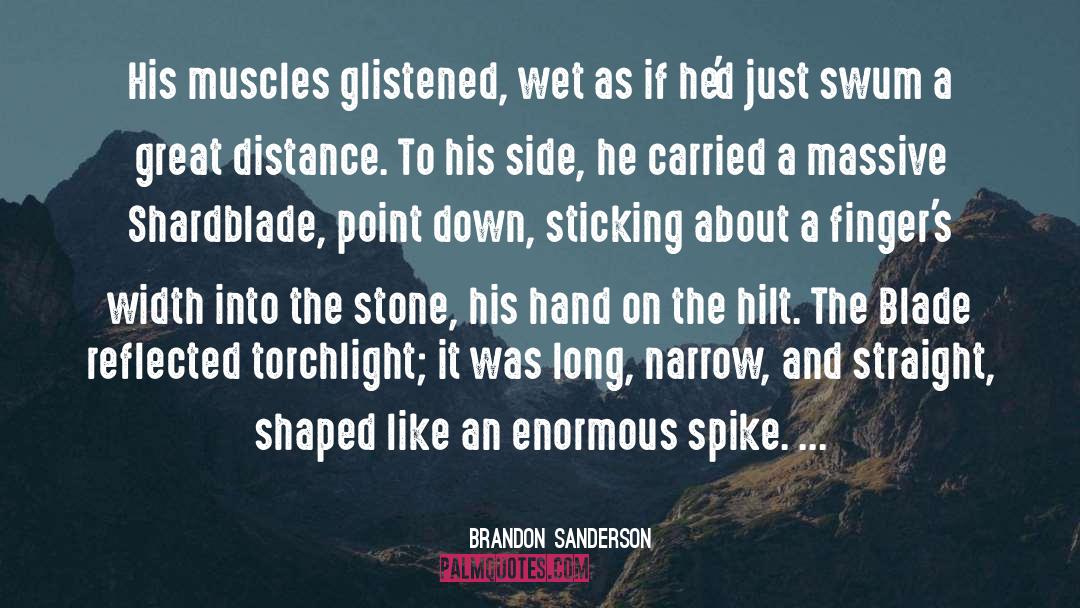 Get Wet quotes by Brandon Sanderson