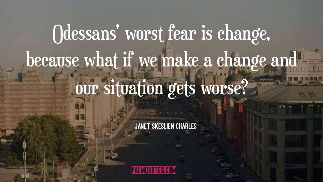 Gets Worse quotes by Janet Skeslien Charles