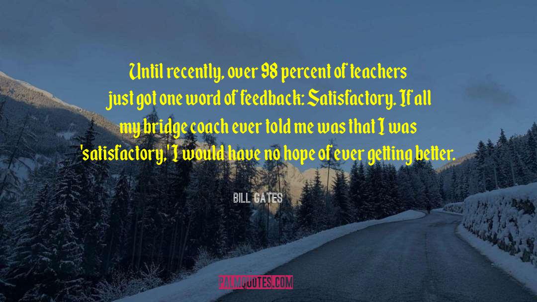 Getting Better quotes by Bill Gates