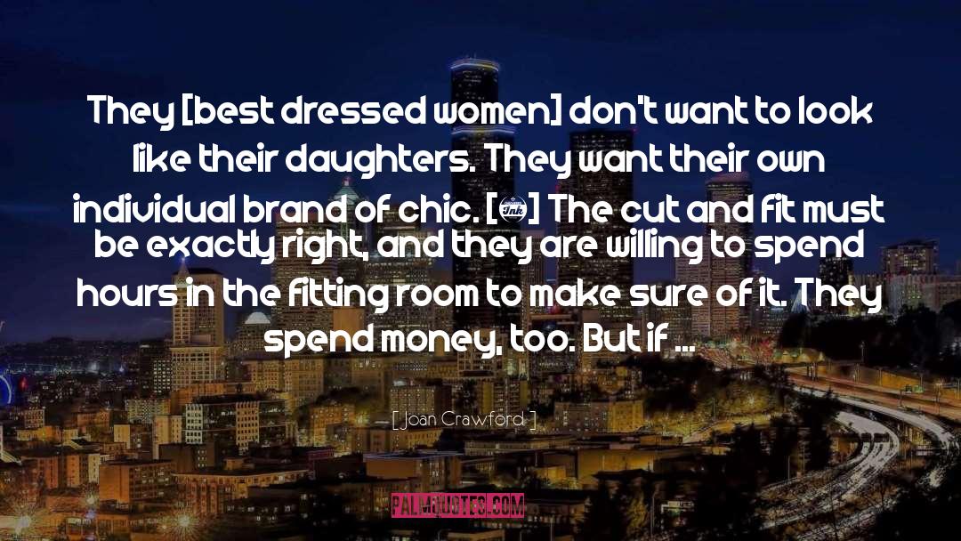 Getting Dressed Up quotes by Joan Crawford