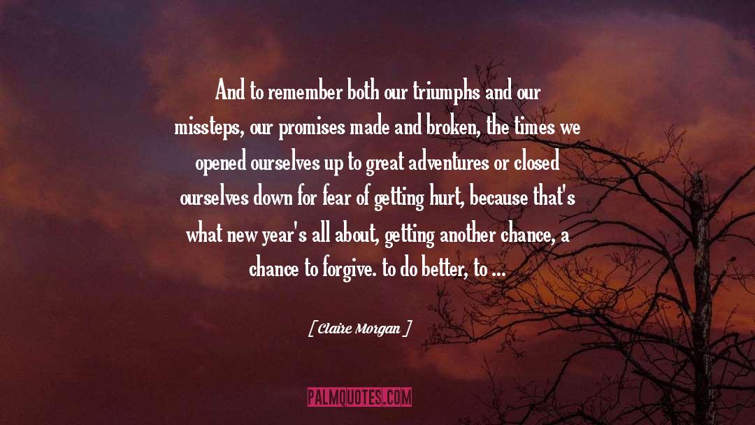 Getting Hurt quotes by Claire Morgan