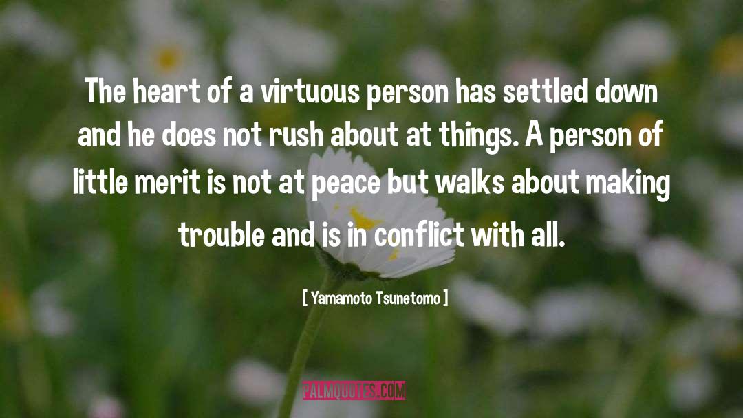 Getting In Trouble quotes by Yamamoto Tsunetomo