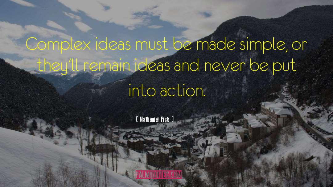 Getting Into Action quotes by Nathaniel Fick