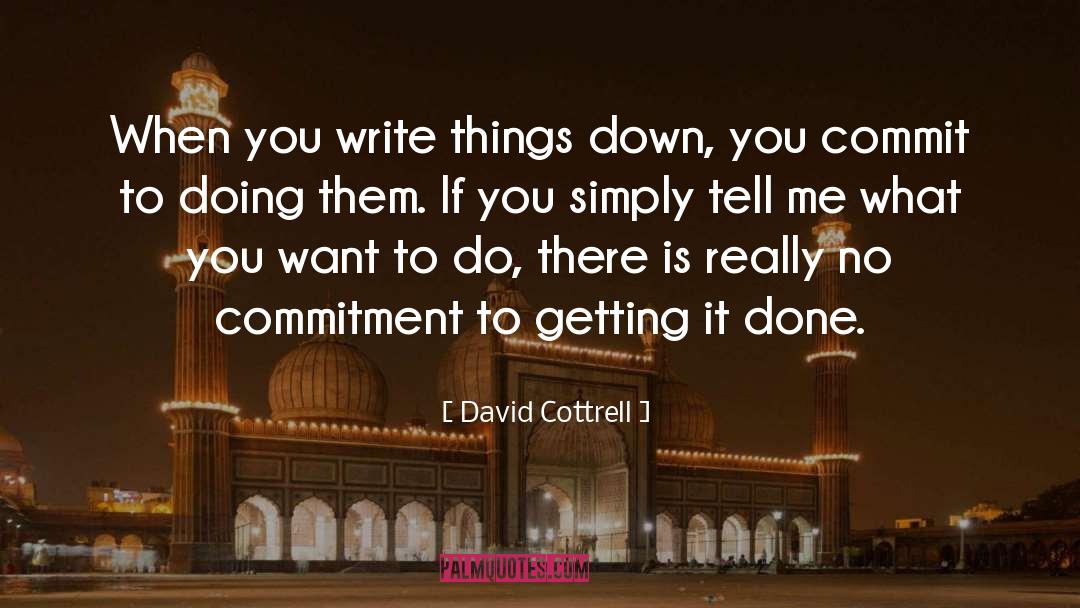 Getting It quotes by David Cottrell