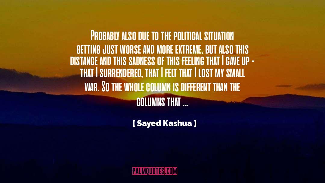 Getting Lost In Art quotes by Sayed Kashua