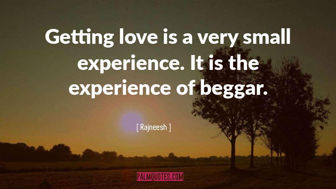 Getting Love quotes by Rajneesh