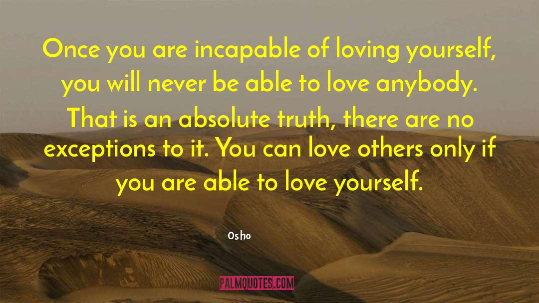 Getting Love quotes by Osho