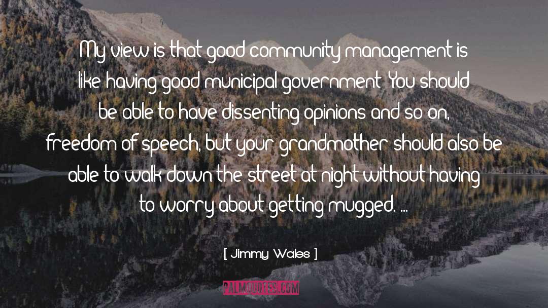 Getting Mugged quotes by Jimmy Wales