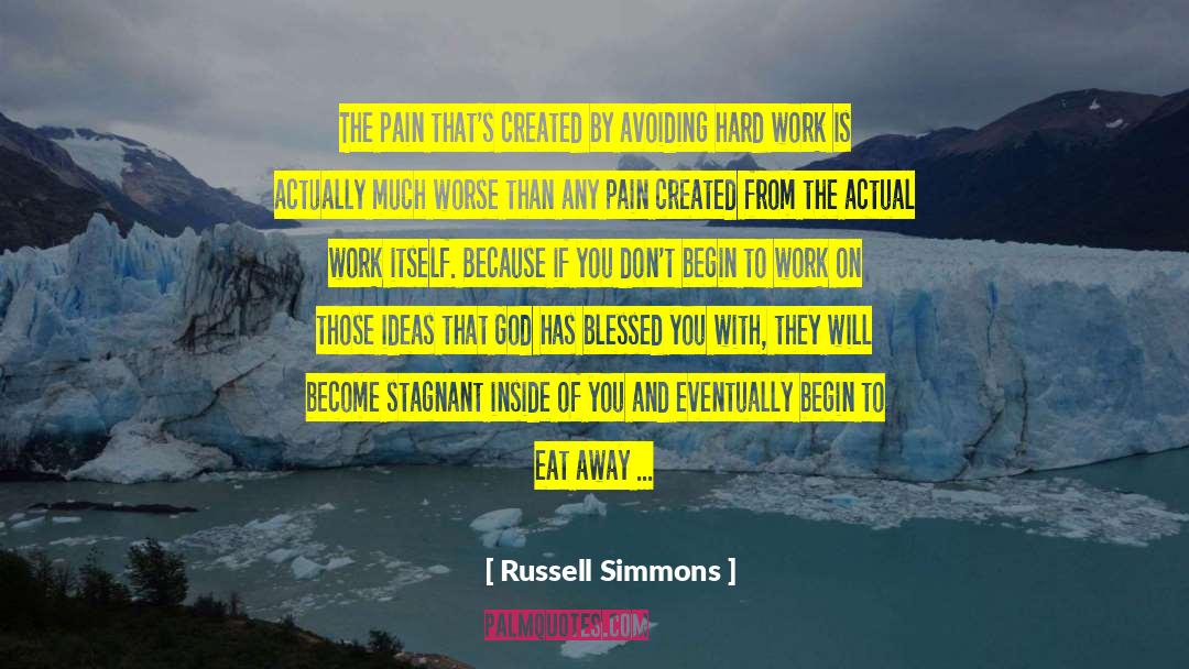 Getting Out Of Your Comfort Zones quotes by Russell Simmons