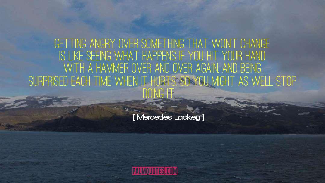 Getting Over A Breakup quotes by Mercedes Lackey
