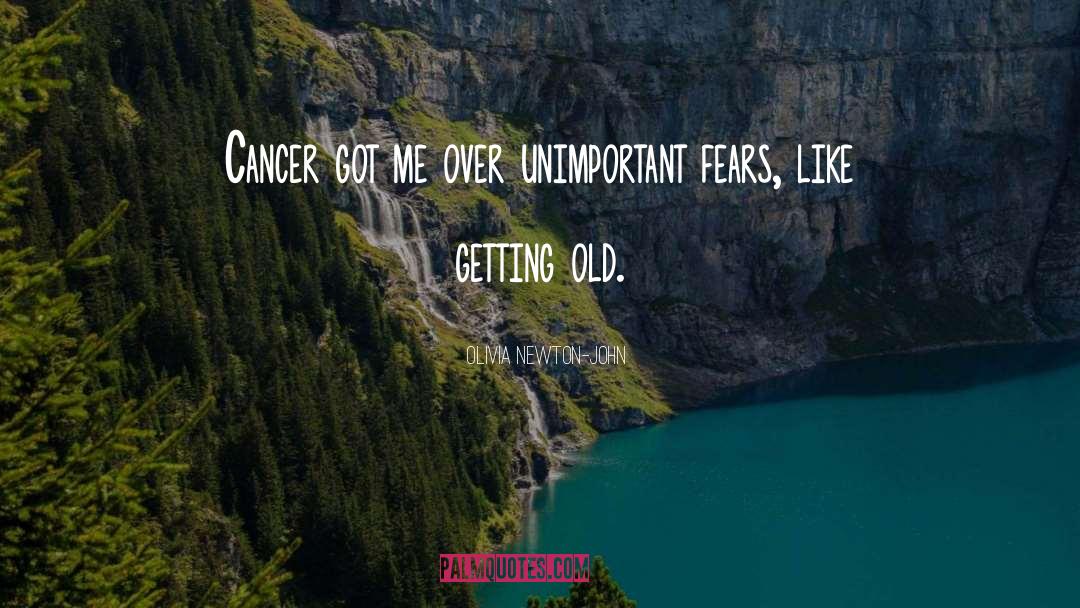 Getting Over Cancer quotes by Olivia Newton-John