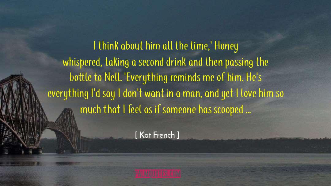 Getting Over Lost Love quotes by Kat French