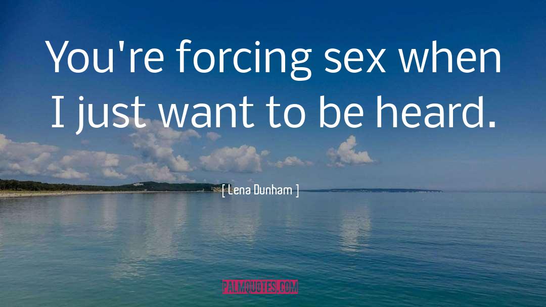 Getting Sex quotes by Lena Dunham