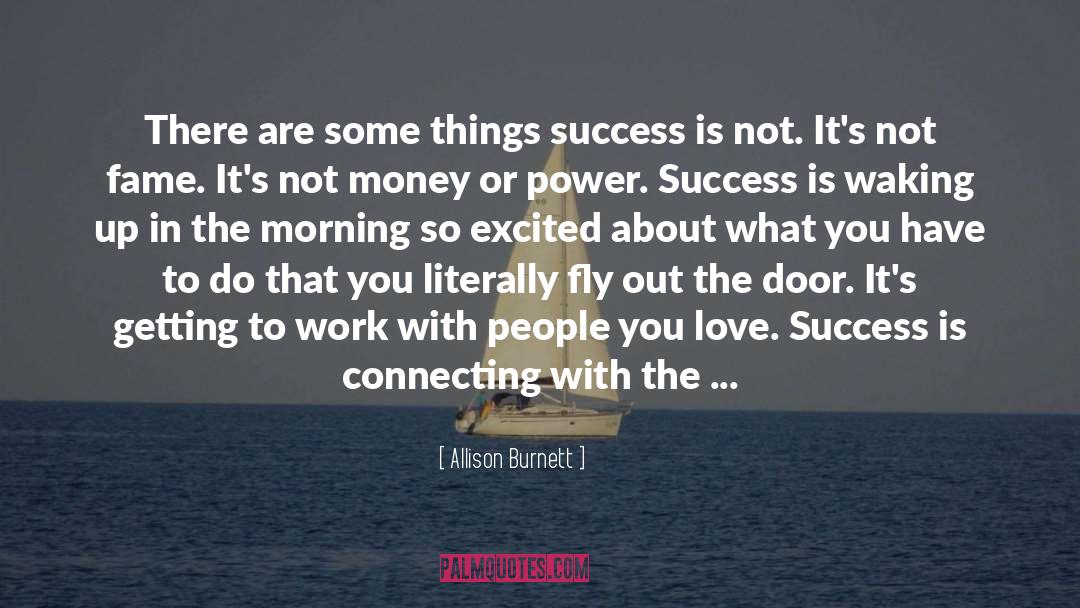 Getting Started quotes by Allison Burnett