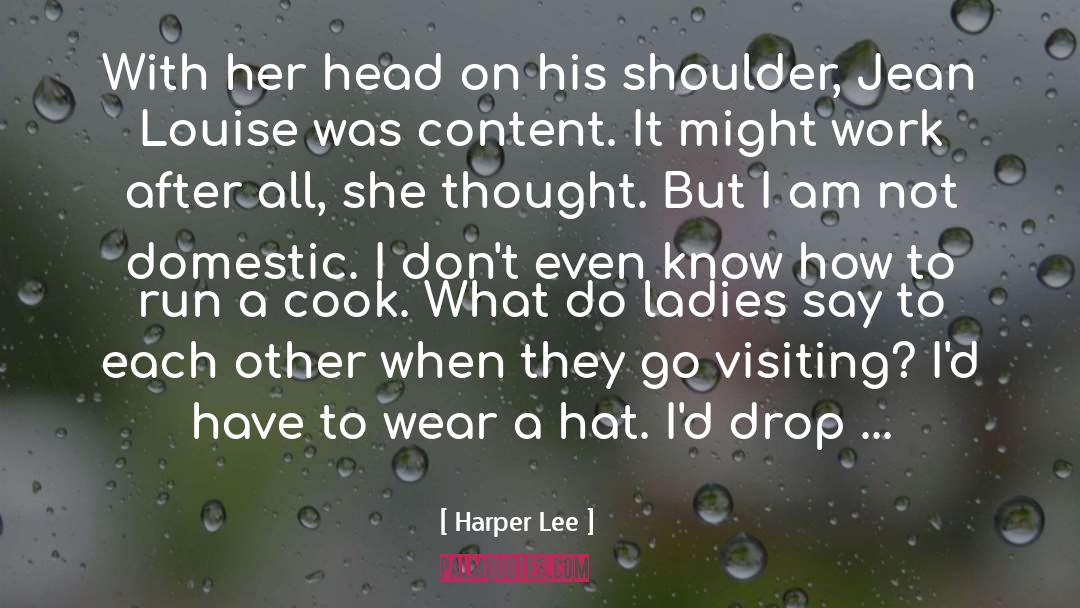 Getting To Know Each Other quotes by Harper Lee