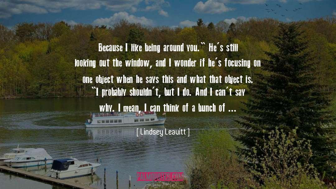 Getting To Know Each Other quotes by Lindsey Leavitt