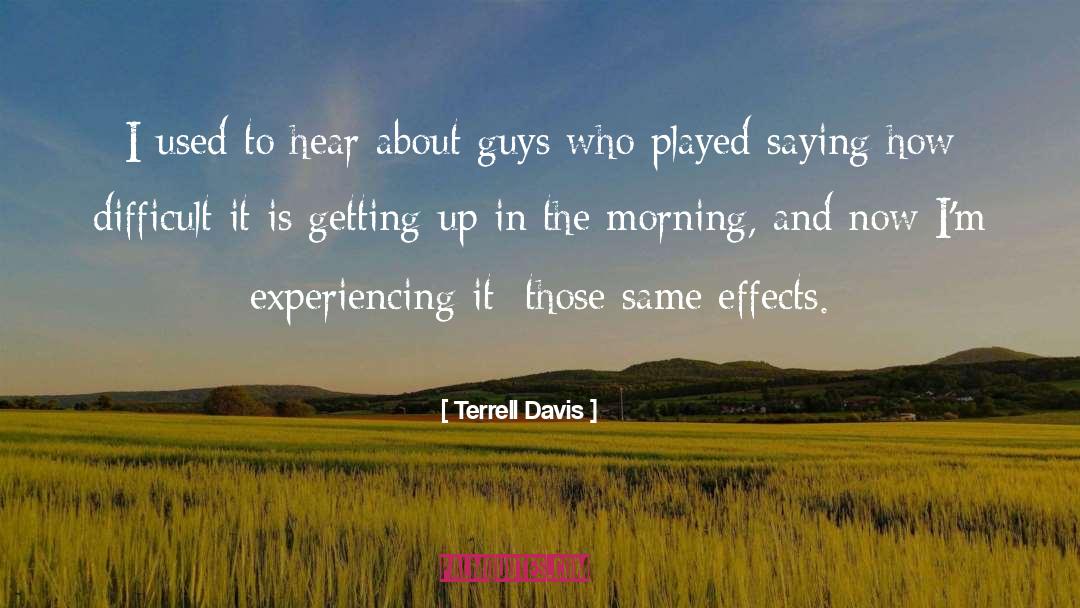 Getting Up quotes by Terrell Davis