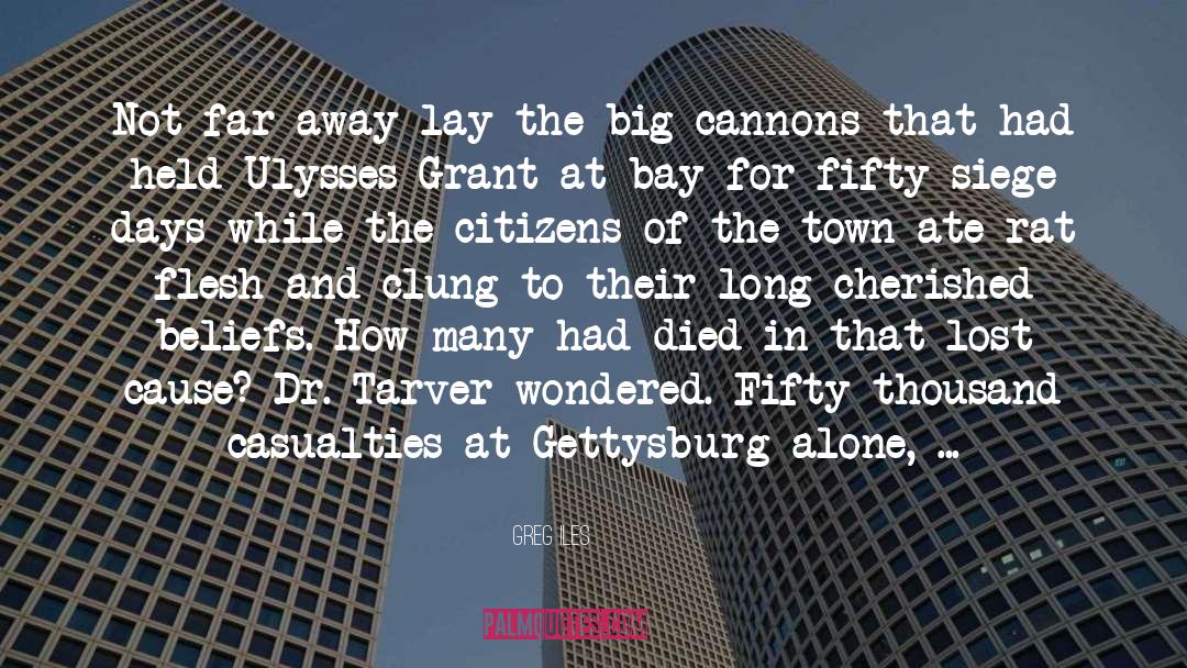 Gettysburg quotes by Greg Iles