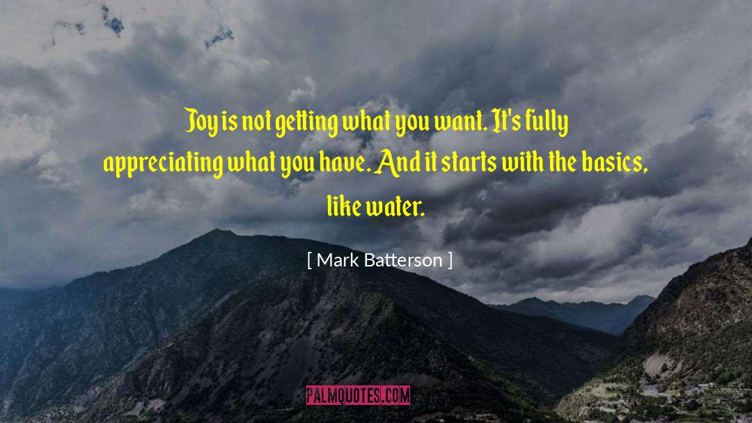 Gf Not Appreciating You quotes by Mark Batterson