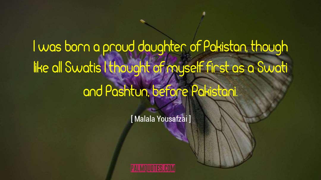 Ghamandi Pakistani quotes by Malala Yousafzai