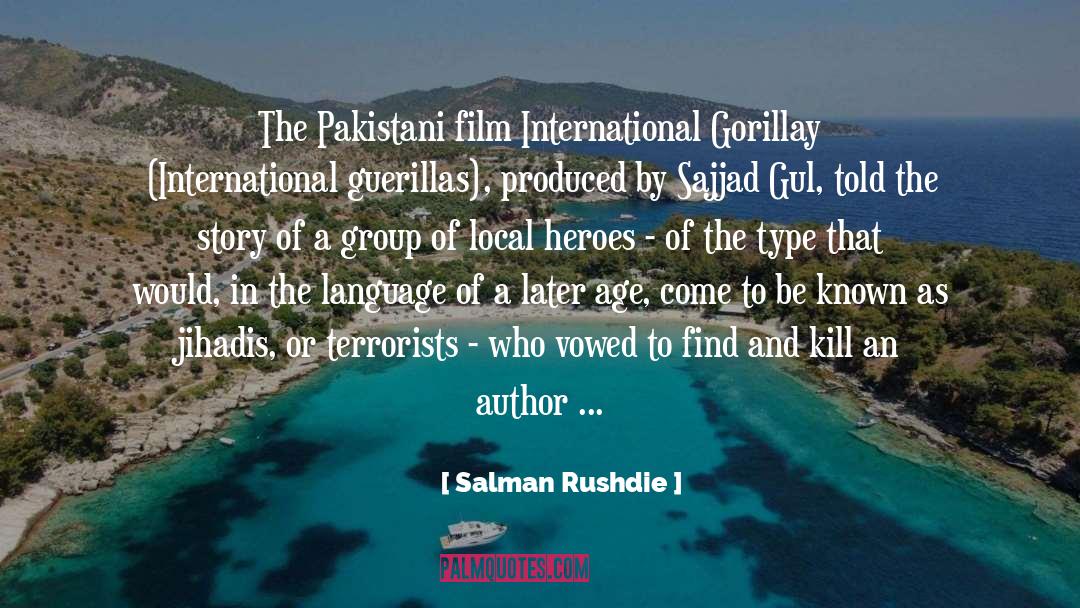 Ghamandi Pakistani quotes by Salman Rushdie