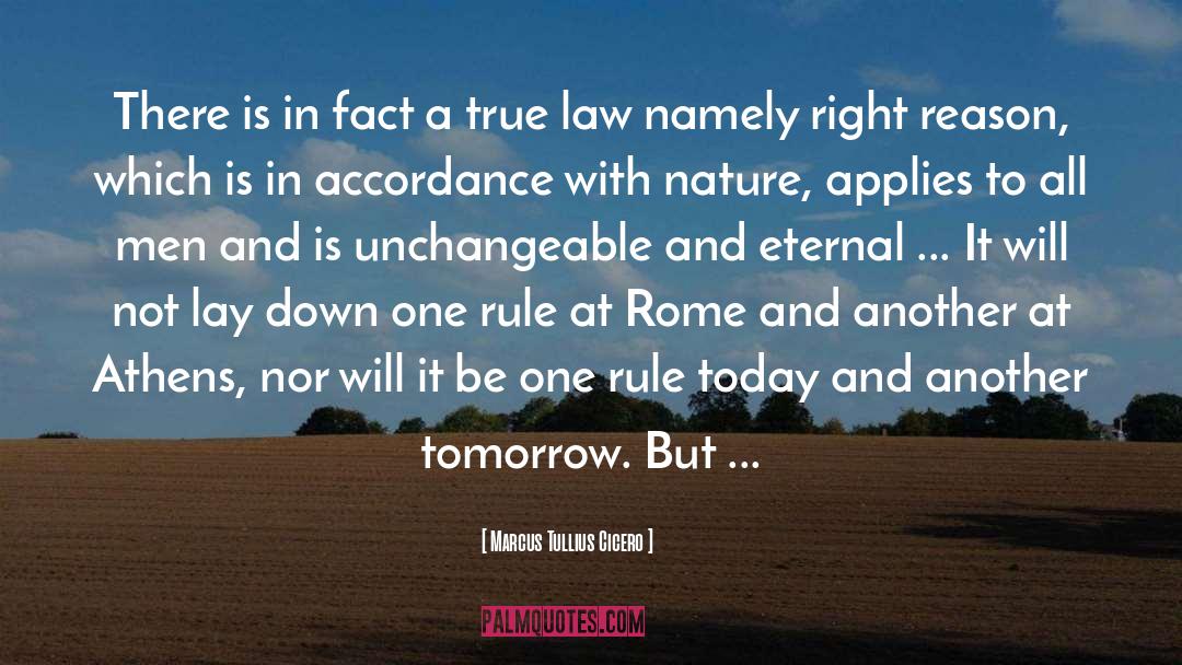 Gharibian Law quotes by Marcus Tullius Cicero