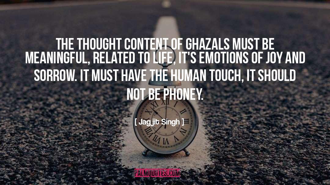 Ghazals quotes by Jagjit Singh