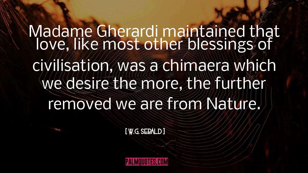 Gherardi quotes by W.G. Sebald