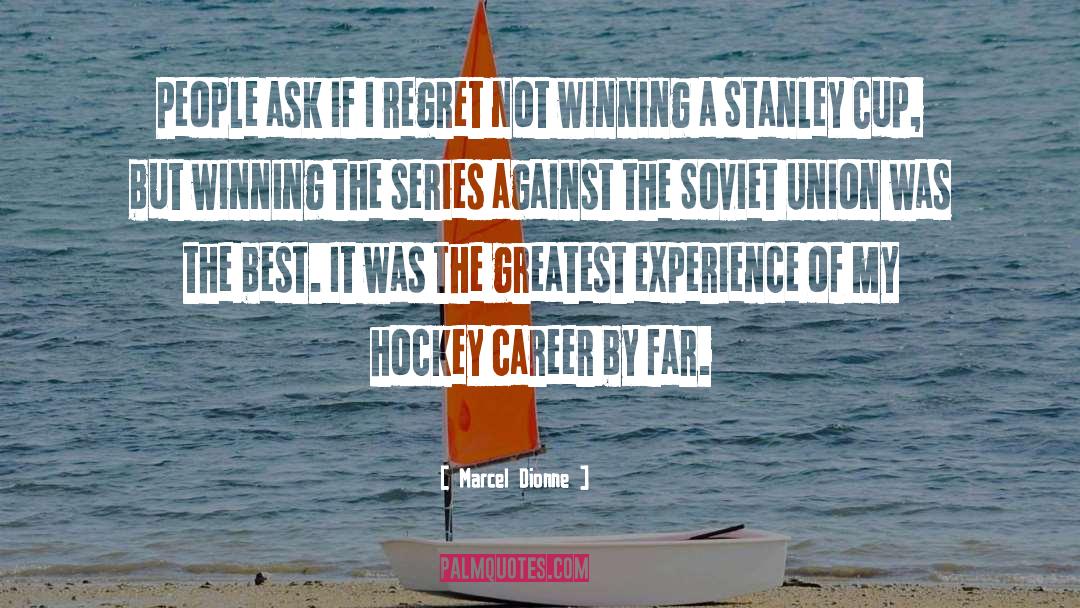 Ghesquiere Hockey quotes by Marcel Dionne