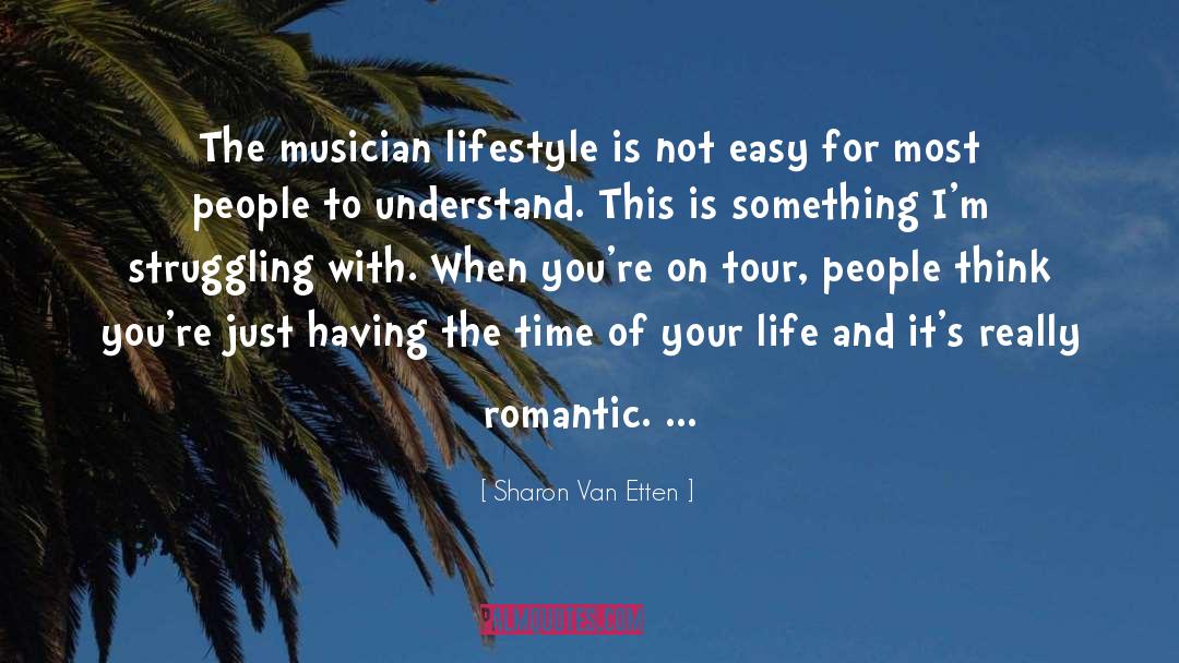 Ghetto Lifestyle quotes by Sharon Van Etten