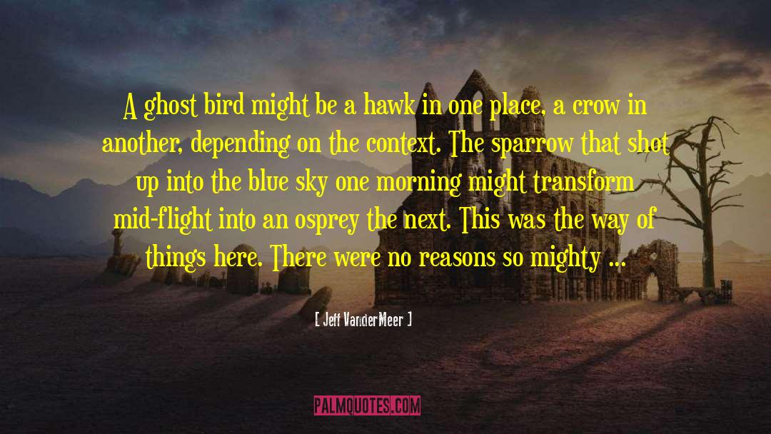 Ghost Bird quotes by Jeff VanderMeer