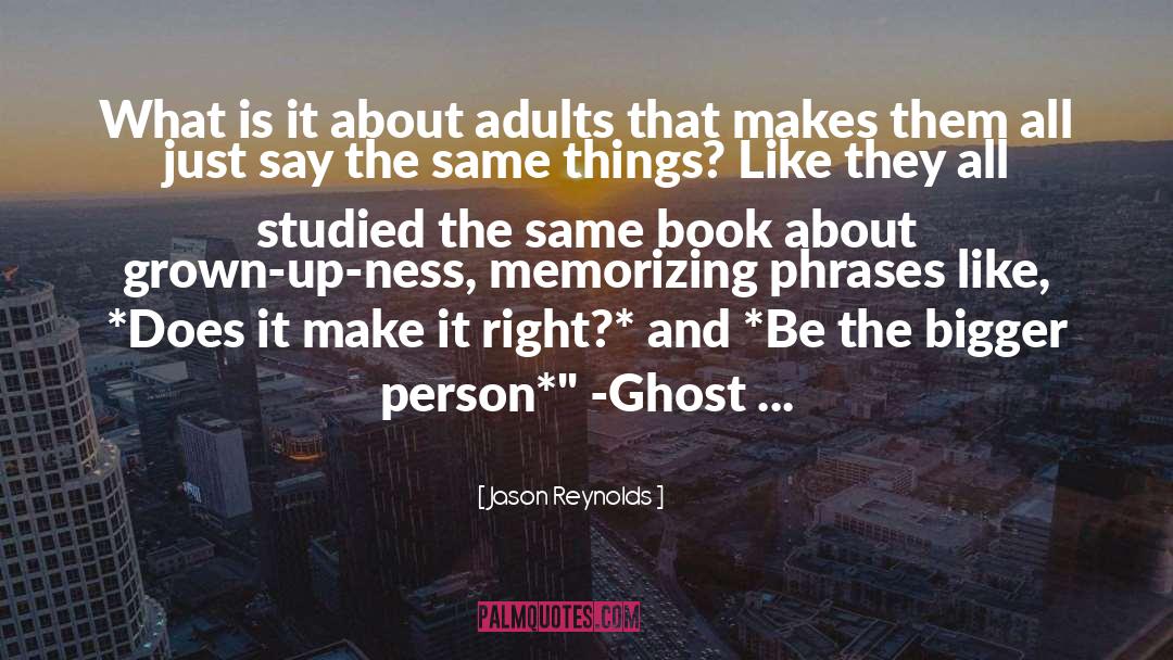 Ghost Ghost Subway quotes by Jason Reynolds