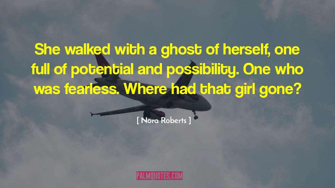 Ghost Leopard quotes by Nora Roberts