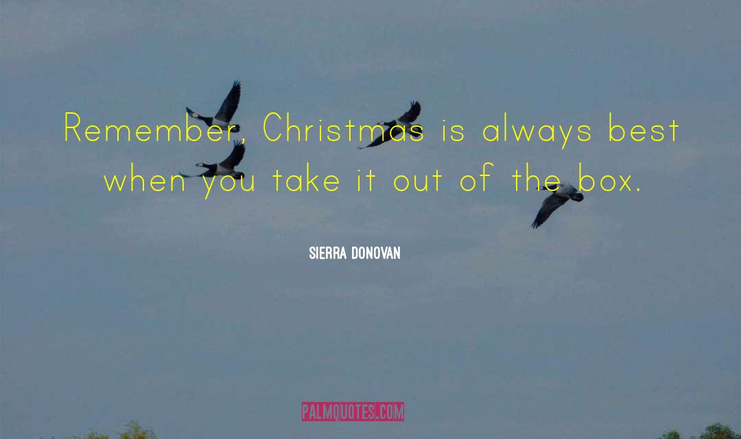 Ghost Of Christmas Present quotes by Sierra Donovan