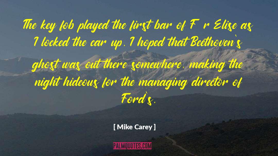 Ghost Roads quotes by Mike Carey