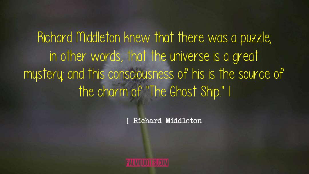 Ghost Ship quotes by Richard Middleton