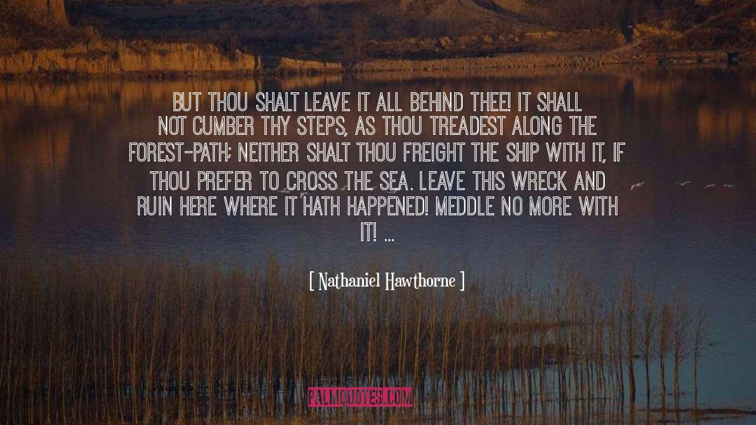 Ghost Ship quotes by Nathaniel Hawthorne