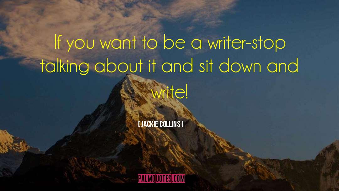 Ghost Writer quotes by Jackie Collins