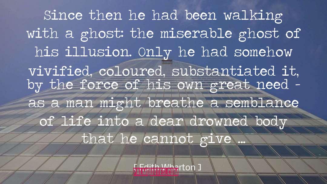 Ghost Writer quotes by Edith Wharton