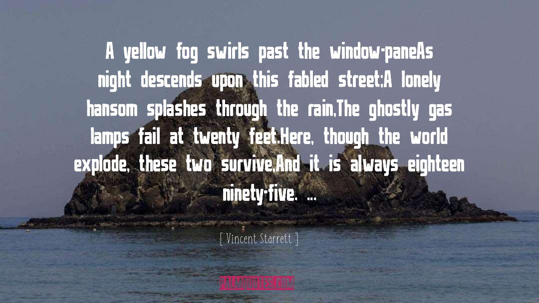 Ghostly quotes by Vincent Starrett