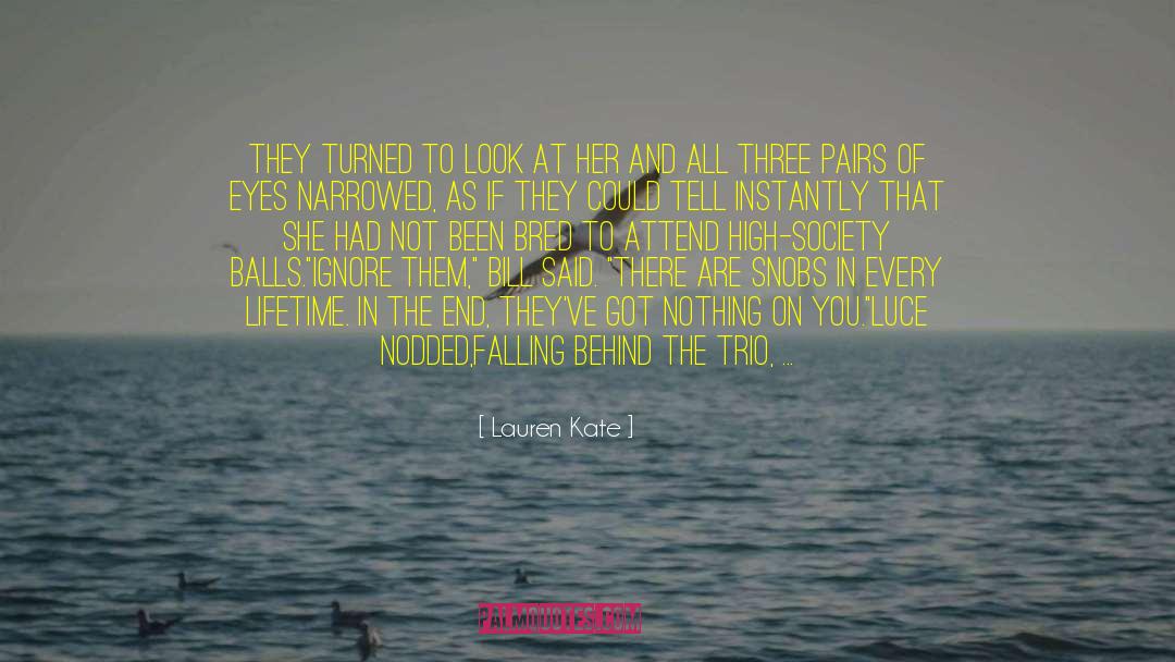 Ghostly Trio quotes by Lauren Kate