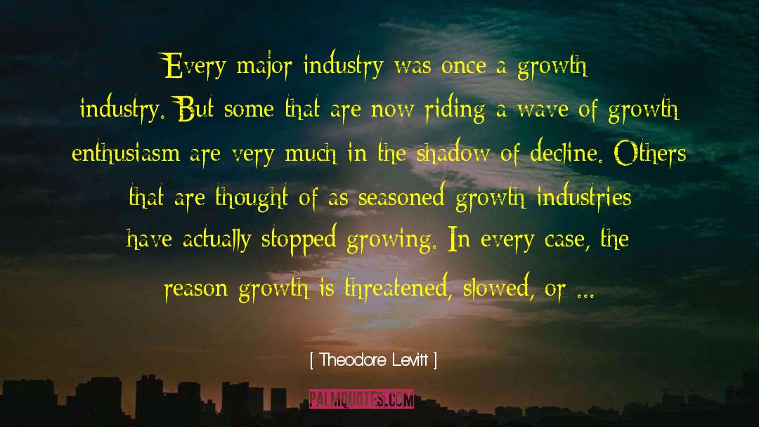 Ghosts Of The Shadow Market quotes by Theodore Levitt