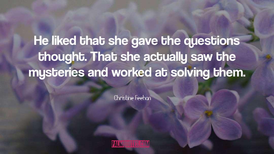 Ghostwalker Series quotes by Christine Feehan