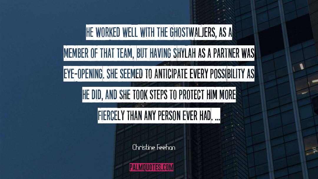 Ghostwalker Series quotes by Christine Feehan