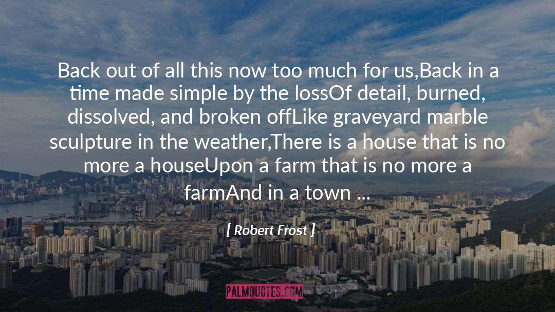 Ghulheim The Graveyard quotes by Robert Frost