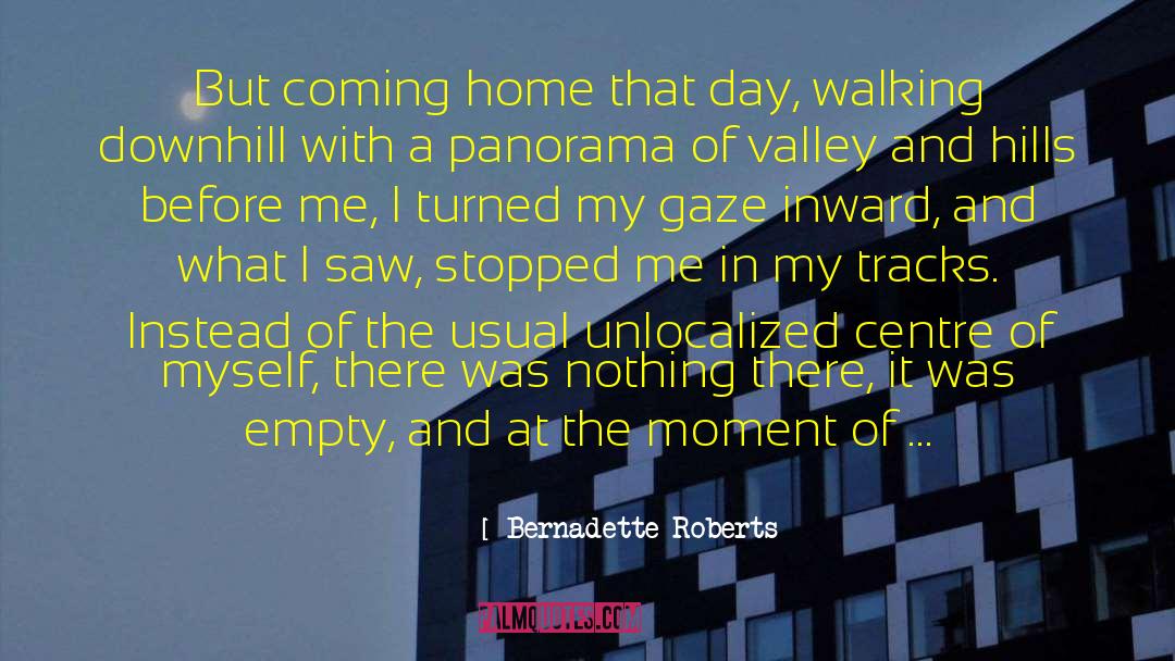 Giacomettis Walking quotes by Bernadette Roberts
